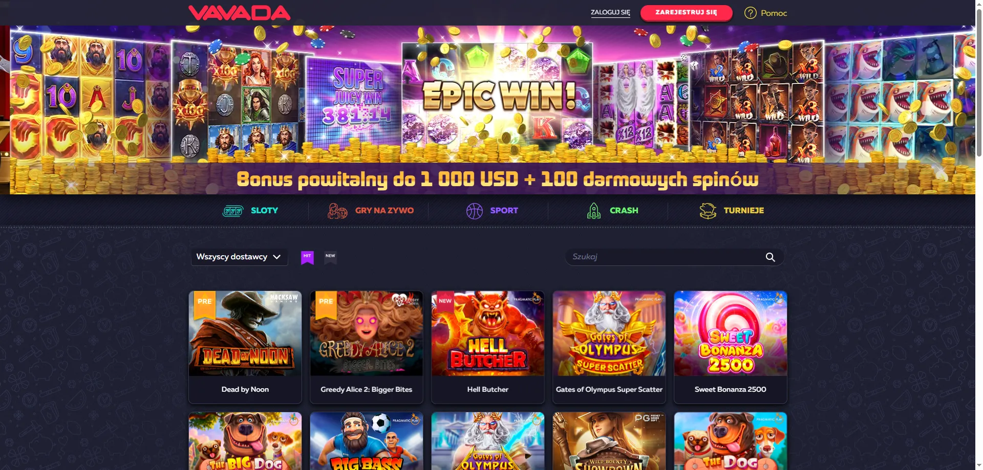 Vavada Casino PL &ndash; przegląd oferty gier i bonus&oacute;w powitalnych